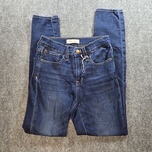 Madewell Skinny Jeans Womens 26 Indigo NWOT